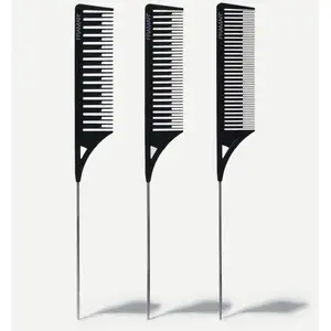 Dreamweaver Highlight Comb Set - Professional Highlighting With Parting Tip  Hair Dye Foiling Combs For - 3 Pack Pastel