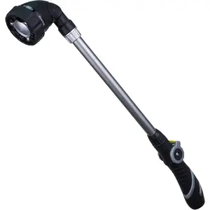 Thumb Control Watering Wand with Rotating  Heavy Duty 22 Inch  Sprayer Wand Adjustable Spray Garden Hose Nozzles Hanging Basket Wand with Flow Control, No Assembly Required Wand