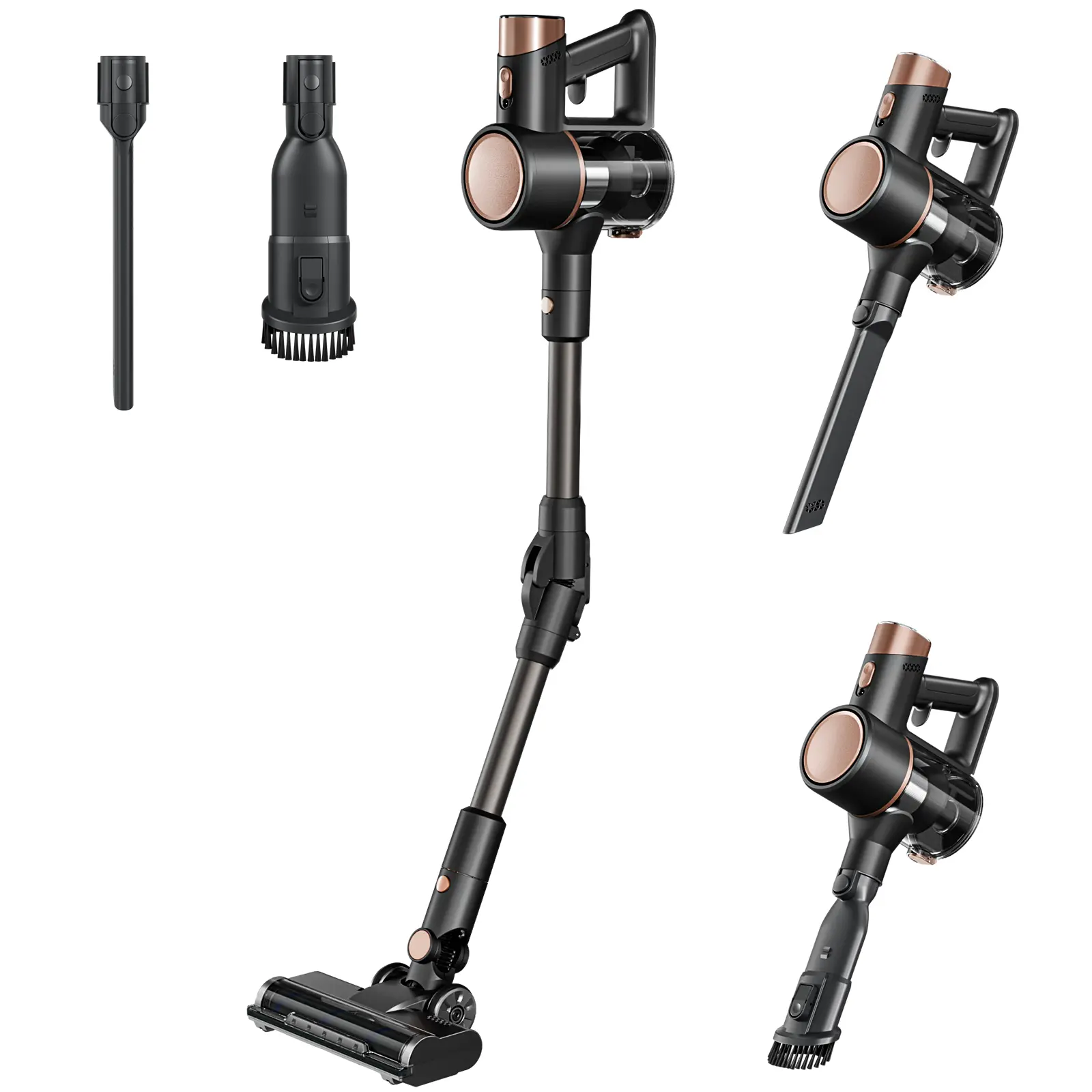 Powerful Upright Vacuum Cleaner, Bagless Lightweight Upright Vacuum for Carpet and Floor, Household Upright Vacuum Cleaner for Home Pets, Grey Powerful Upright Vacuum Cleaner, Bagless Lightweight Upright Vacuum for Carpet and Floor, Household Upright Vacuum Cleaner for Home Pets, Grey