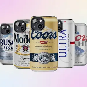 Beer Can iPhone Case, Funny Coors Bud Light Modelo Compatible with iPhone 11, 12, 13, 14, 15, 16, 17 & Samsung S22 S23 S24 S25 – check our available sizes