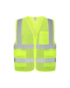 Kiwi High Visibility ANSI/ISEA 107-2020, Type R, Class 2 Dual Band Neon Safety Vest [R70300]