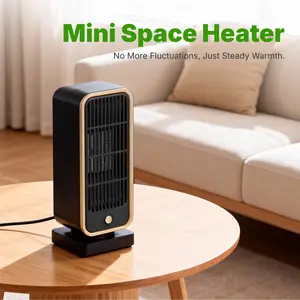 Portable Fan Heater with Tip-Over Protection, Perfect for Home & Office, Keep Your Space Warm and Cozy 500W
