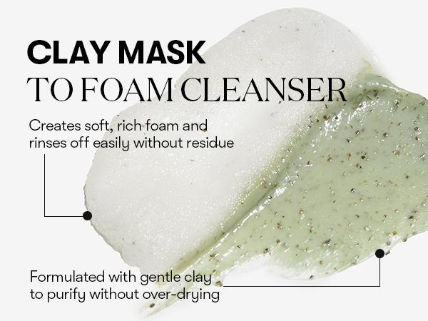 [VT Official] CICA Mask Cleanser, 2-in-1 Facial Wash, Non-Drying Clay Mask, Gentle Pore Care, Exfoliating, Hydrating, Centella Asiatica for Acne-Prone & Sensitive Skin, Korean Skincare (4.05 fl. oz)