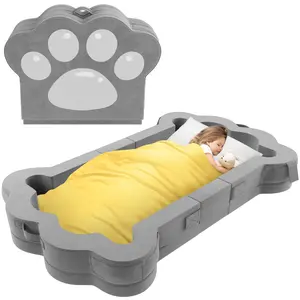 Portable Toddler Play , Foldable Travel Bed for Kids 1-5, Soft, Safe and Washable