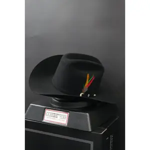 STETSON 30X BLACK/NEGRO EL PATRON COPA ALTA