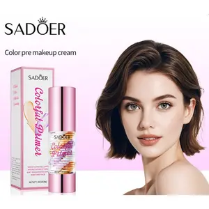 3-Color Correcting Primer 30g, Hydrating Face Base With Hyaluronic Acid, Daily Makeup Essential, Glow Base