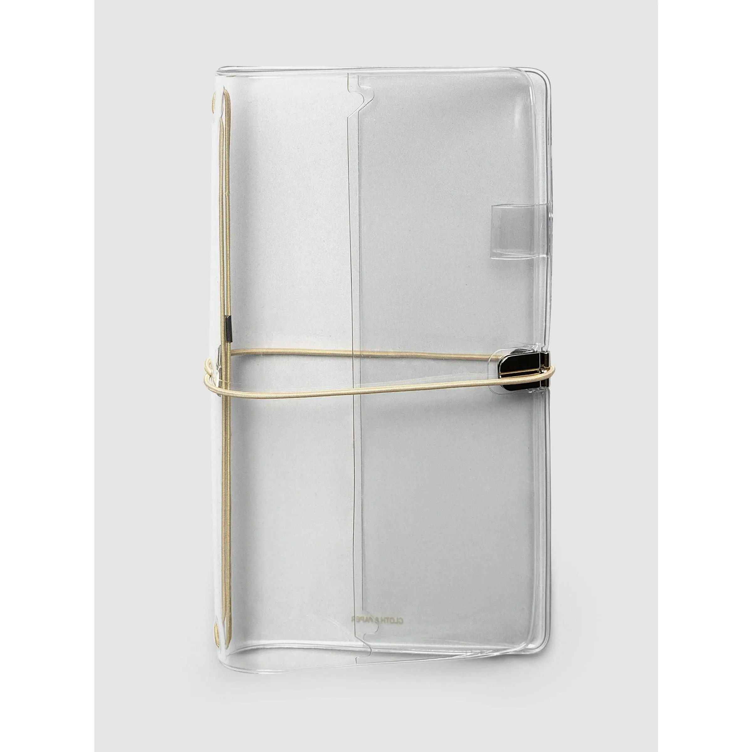Clear Vinyl Travel Notebook Cover | A5 Slim: A5 Slim