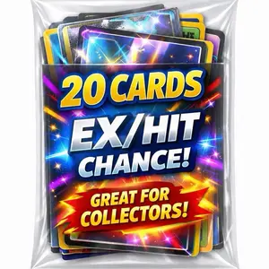 20 Card Pokémon Mystery Pack – EX/Hit Chance Included