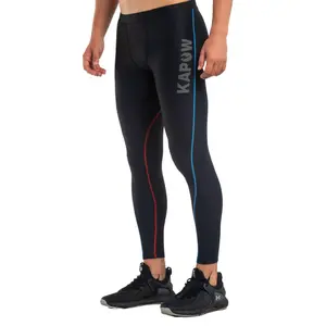 Kapow Meggings Velocity Compression-X Men’s Leggings | High-Compression Activewear with Hidden Card Pocket Yoga Bottoms