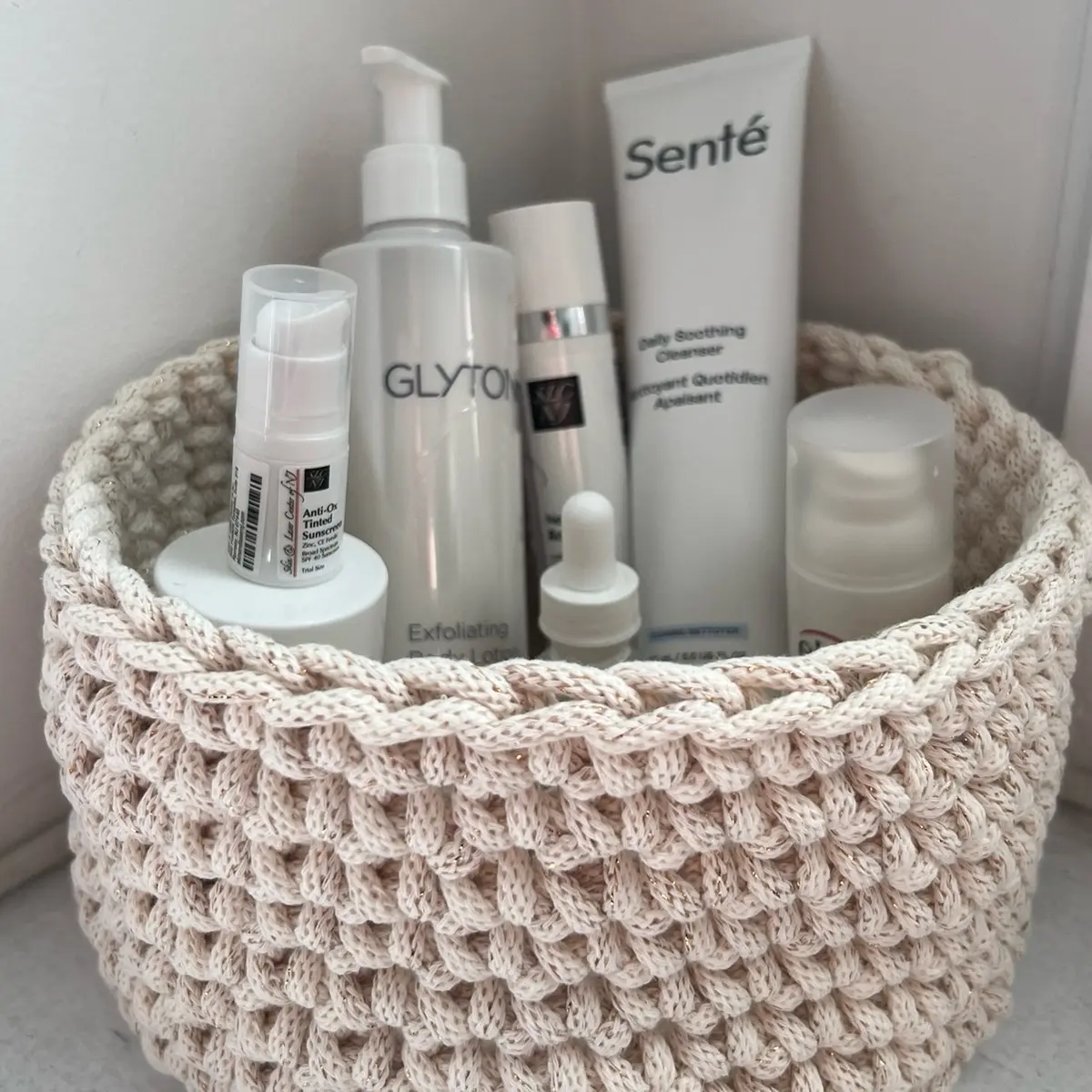 Large Handmade Crochet Basket for Home Decor and Storage - Rustic Gift Basket Organizer