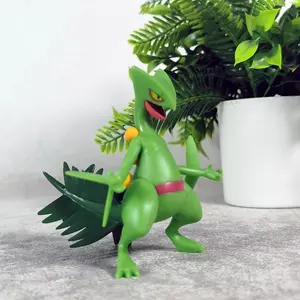 Sceptile Ace Lizard King 9cm Gk Desk Toy - Anime Themed Collectible Action Figure Model Surprise Gifts For Pets