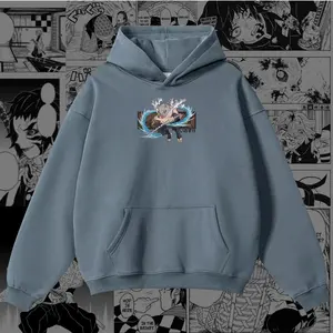 Beast Breathing Embroidered Hoodie | Anime Inspired Unisex Streetwear