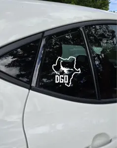 Mapa de Durango Con Alacran Mexican 5 inch Vinyl Decals – UV Resistant & Waterproof for Cars, Laptops and More