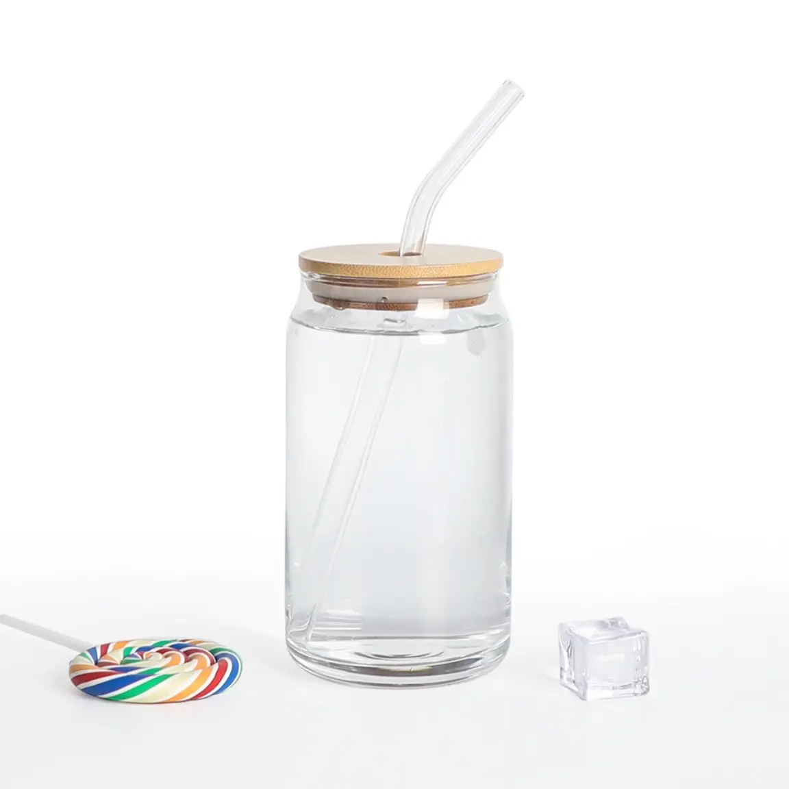 16oz Libbey glass mug