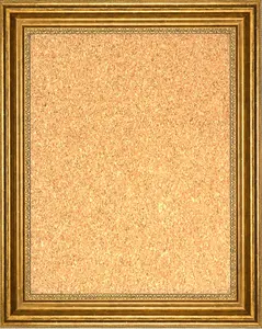 Framed Cork Board - Bronze Finish Frame