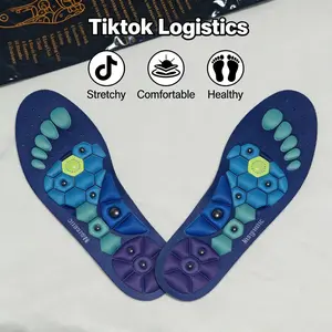 220+ lbs Comfort Support Insoles for All Day High Arch Support for Men Women, Impact Resistant & Acupressure Cushions for Work Boots & Running Sneakers Health