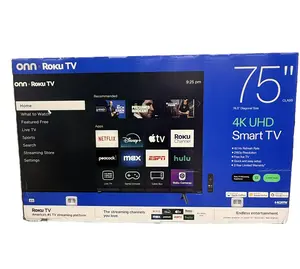 onn 75” Class 4K UHD Roku Smart Television, 100044717 onn 75” Class 4K UHD Roku Smart Television, 100044717