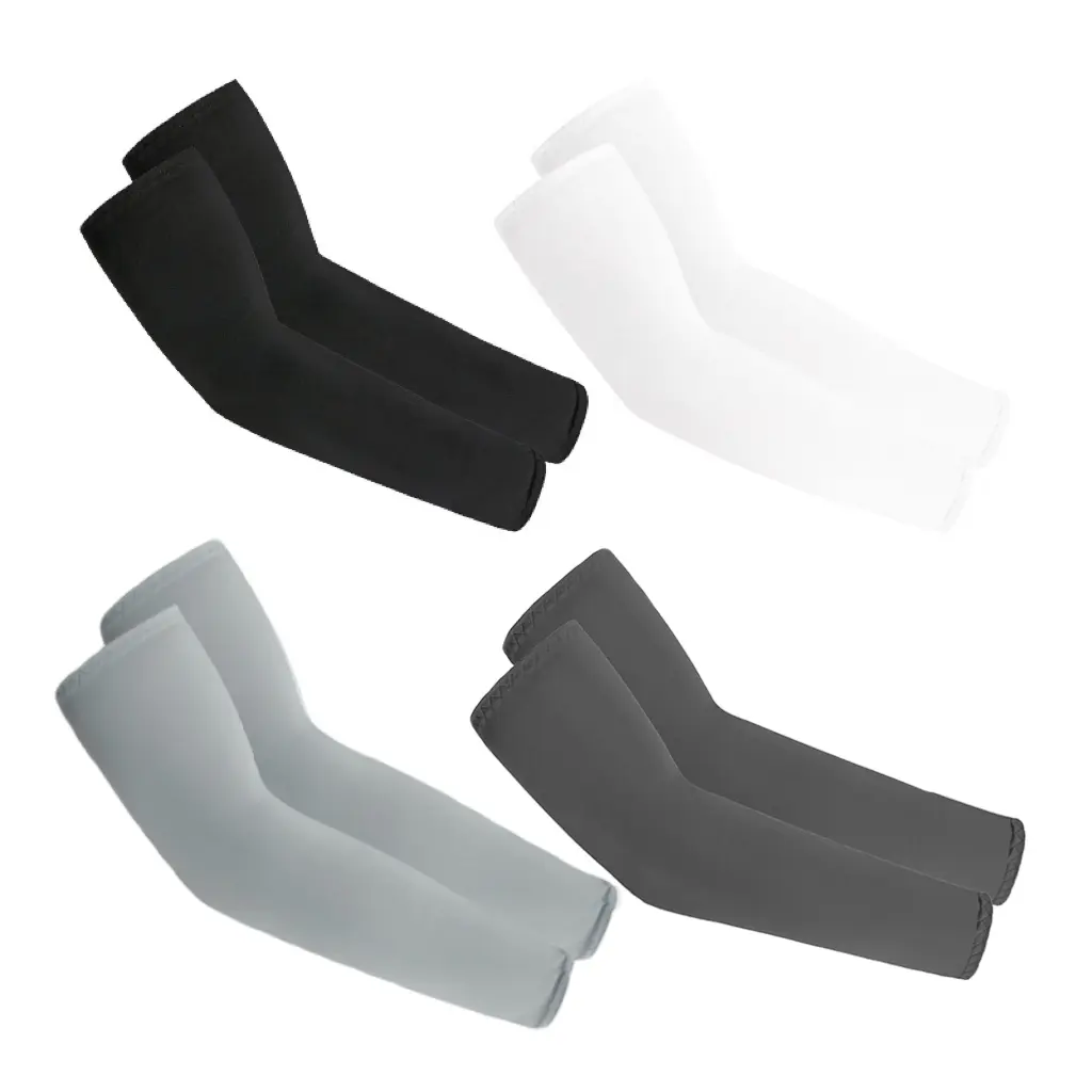 4-Pack UV Protection Arm Sleeves – UPF 50+ Cooling Compression Sleeves for Men & Women, Sun Protection for Golf, Running, Cycling & Outdoor Sports