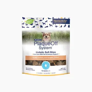 ProDen PlaqueOff - Holistic Soft Bites Oral Care with Gut & Immune Support - 6oz Bag with Kelp, A.N ProDen - Made in the USAro