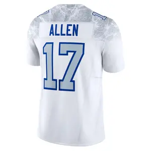 Josh Allen Buffalo Bills Game Player Jersey - White