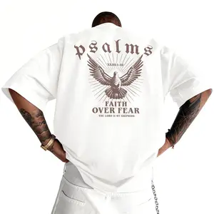 A Faith Over Fear T-shirt featuring 93 poems divided into four sections, loose crew neck short sleeves, mens casual athletic wear, bright black, a gift for sports enthusiasts.