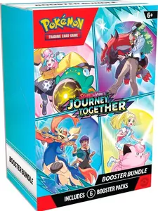 Pokemon Scarlet and Violet Journey Together Booster Bundle - Includes 6 Packs