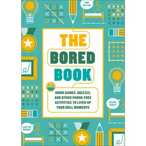 USED-The Bored Book: Word Games, Quizzes, and Other Phone-Free Activities to Liven Up Your Dull Moments--An Activity Book for Adults by Ink &. Willow (Paperback)