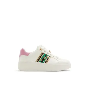 Wicked x ALDO Destinedtofly Ladies Sneaker with Gold Charms Footwear Walking Shoes