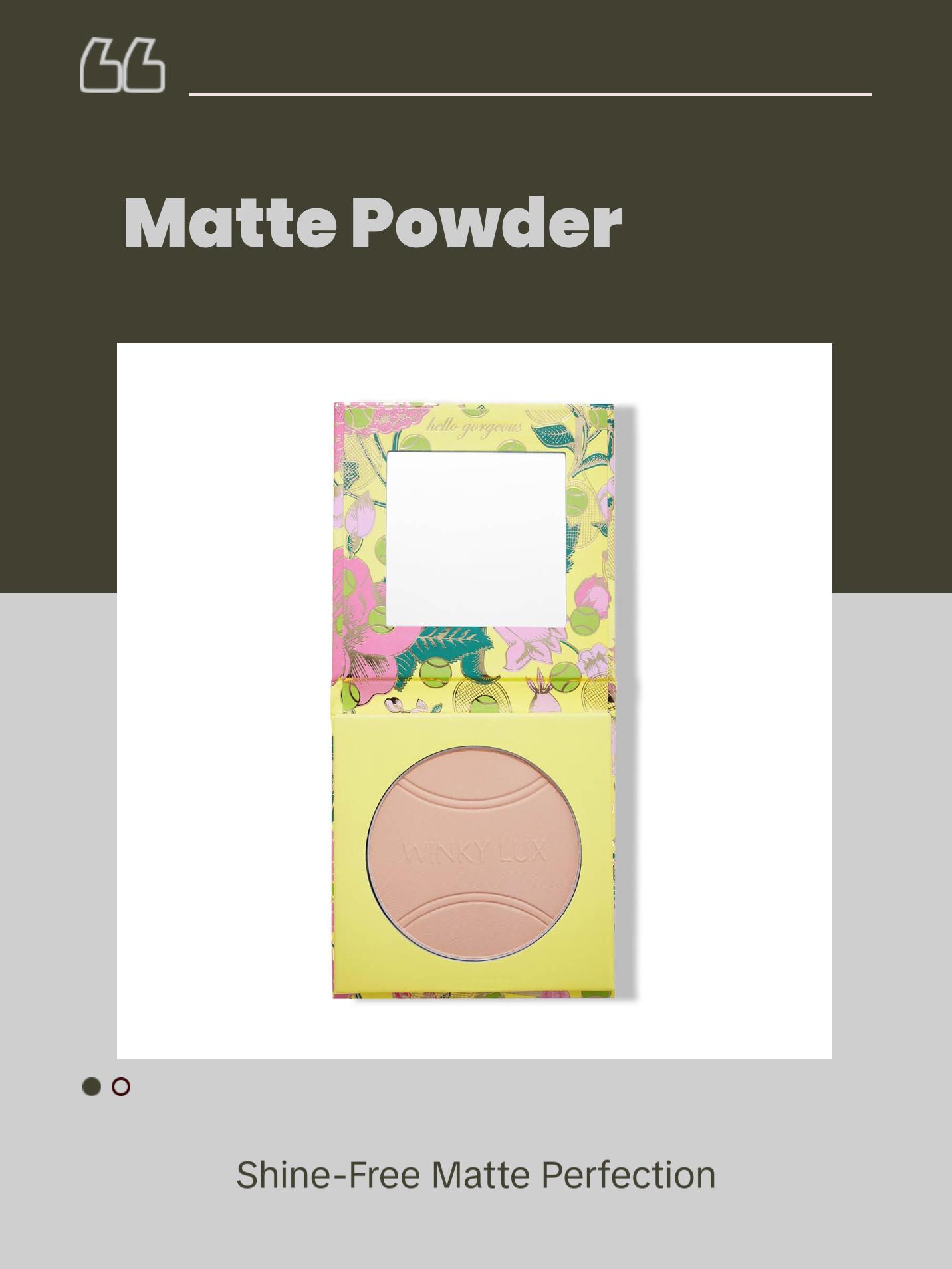 Matte Point Setting Powder