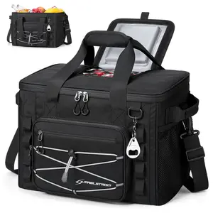 Maelstrom Soft Sided Cooler Bag, 30/40 Can Collapsible Insulated Ice Chest, Large Leakproof Portable Storage for Camping, Travel, Kayaking & Beach