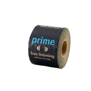 4 ROLLS! 3 Inch X 164 Ft Kraft Tape Amazon Prime Self Adhesive Ships （From USA）