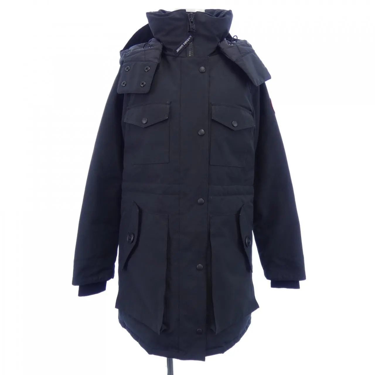 Pre-owned Canada Goose Nylon Small Leather Goods Gabriola Down Coat