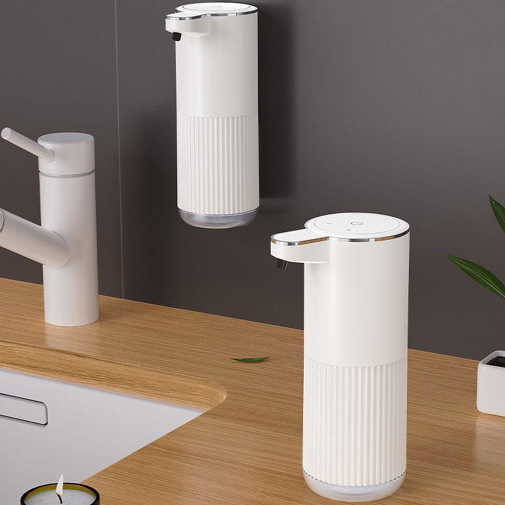 Shunmaii Automatic Soap Dispenser – 400ml Touchless Foaming Dispenser with USB Rechargeable Battery