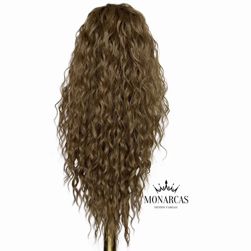 Medium Blonde Curly Ponytail – 20 Inch