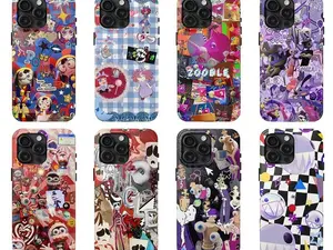 8 Styles Ver1 The Amaz1ng D1gital C1rcus Phone Case, Horror Movie Aesthetic, TADC Phone Case Fit iPhone And Samsung Galaxy, Gift For Fans