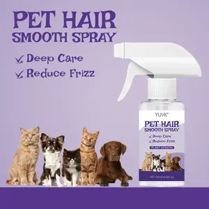 Yuvk Pet Cleaning Spray for Effective Odor Removal, Odor Eliminator, Pet Hygiene Solution for Cats & Dogs, Gentle Formula for All Pets，2pcs