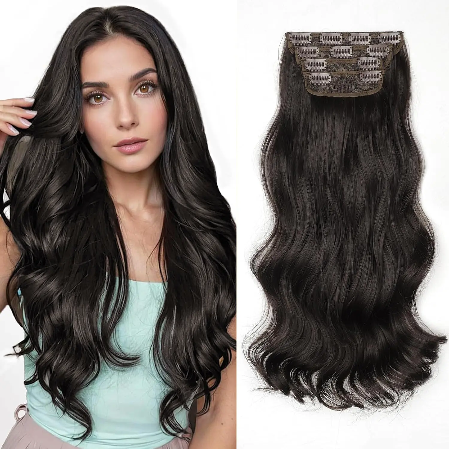 Rich Dark Brown Silky Shine
