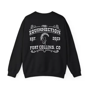 Unisex Heavy Blend™ Crewneck Sweatshirt: Western Flare Logo