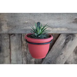 Wrought Iron Deck Ring Plant Holder- Amish Made