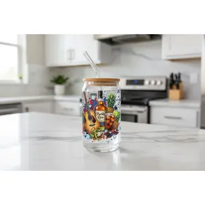 Puerto Rico Cruising - UVDTF Wrap for cups/hard surfaces sticker