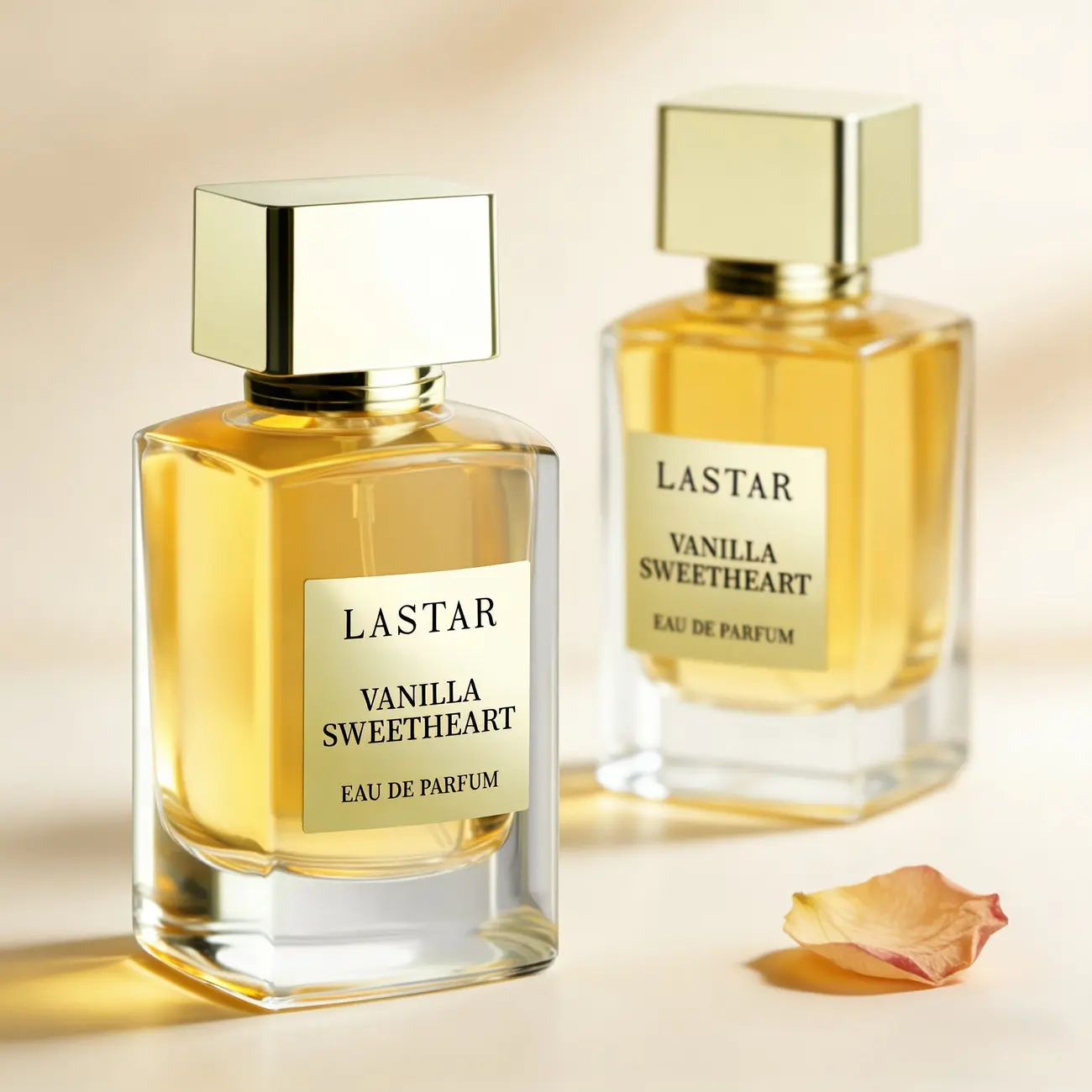 LASTAR feminine perfume with vanilla aroma, cocoa notes and amber, is perfect for special nights. It radiates a warm and sensual charm. It is the ideal gift for women and can also be a Valentine's Day gift.