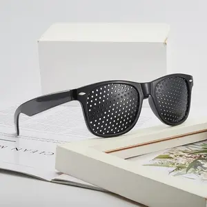 Unisex Pinhole Glasses Anti-Myopia Astigmatism Glasses Men's Women's Vision Improvement Strabismus Correction Fatigue Glasses