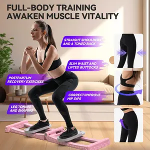 Fitness Equipment, Hip Lift, Indoor Thin Legs, Pelvic Floor Training, Leg Muscle Training, Leg Training Equipment, Thigh Training, Balance Training, Aerobic Exercise, Easy To Use, Foldable