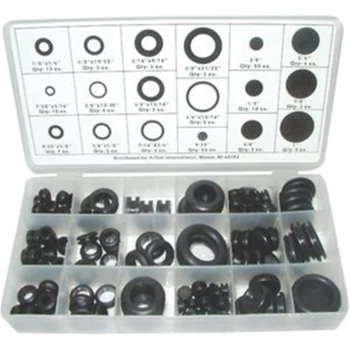 125 Piece Grommet Assortment