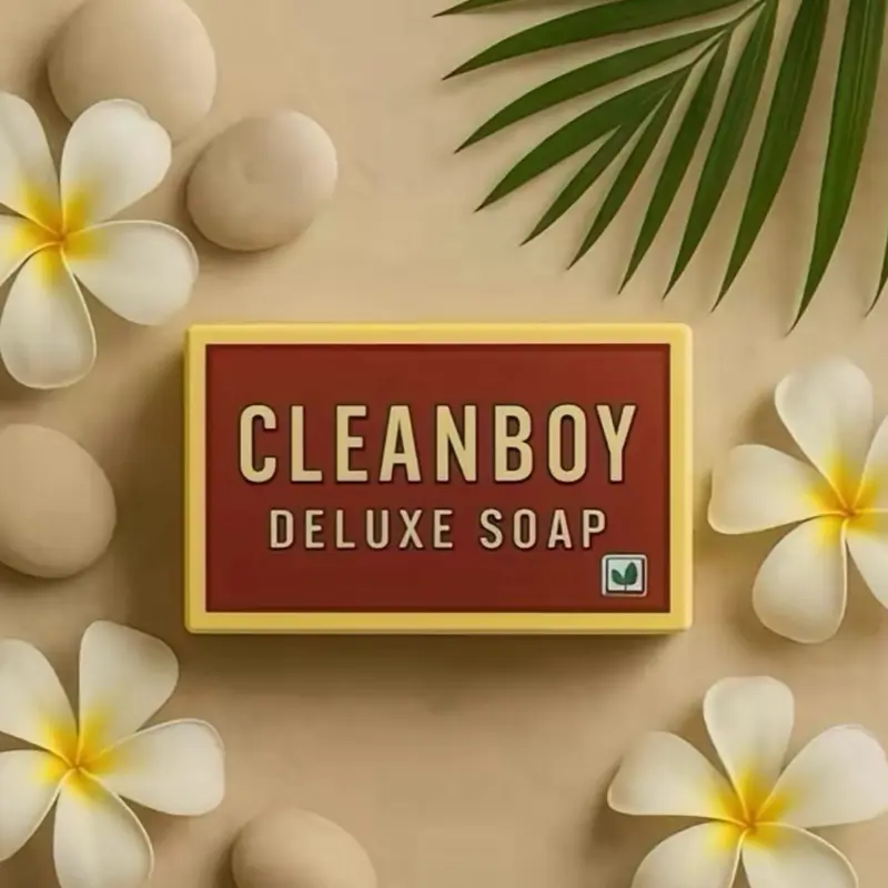 Cleanboy Deluxe Face & Body Soap - Gentle Cleanser for All Skin Types