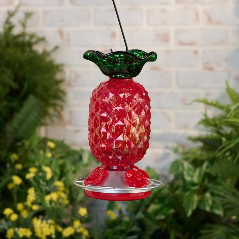 Ultimate Innovations Hummingbird Feeder w/ Moat and Bee Guards