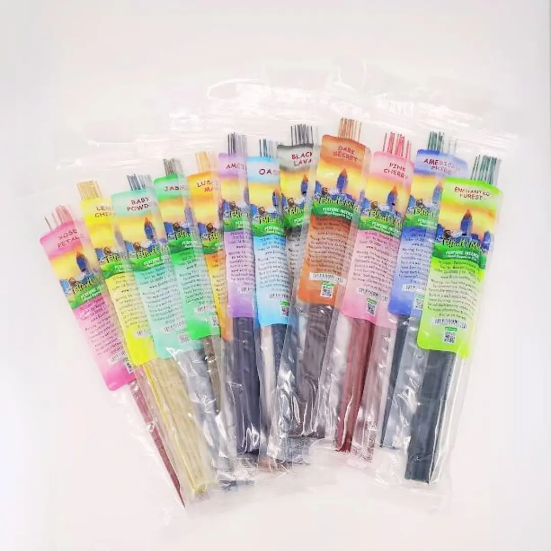 Blunt Mild Hand-Dipped 10.5" Incense Sticks Air Freshener Assorted 10 Sticks Each Pack