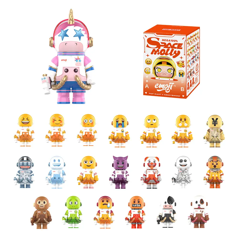 MEGA SPACE MOLLY 100% × emoji？ Series