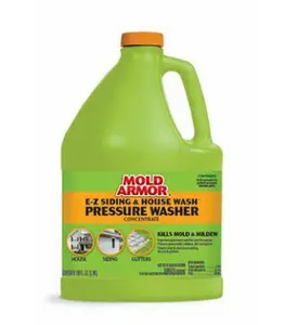212 MAIN 128oz EPA Registered Concentrate Siding & House Wash - Pressure Washer-Ready Mold & Anti-Stain Fluid, Household Cleaning Solution