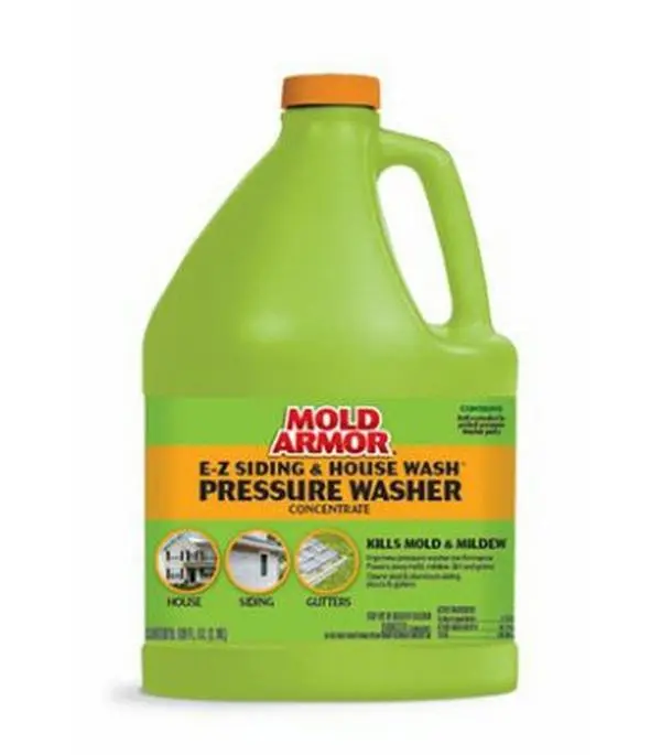 212 MAIN E-Z Concentrated Siding & House Wash - 128oz EPA Registered Pressure Washer-Ready Fluid with Corrosive Inhibitors, Anti-Stain Formula That Kills Mold & Grime in Minutes